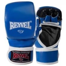 Перчатки ММА Pro Training Reyvel (M, Синий)