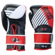 Перчатки боксерские Excalibur 8065/05 Black/White/Red PU 14 унций